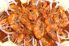 Camarones Botaneros con Cáscara