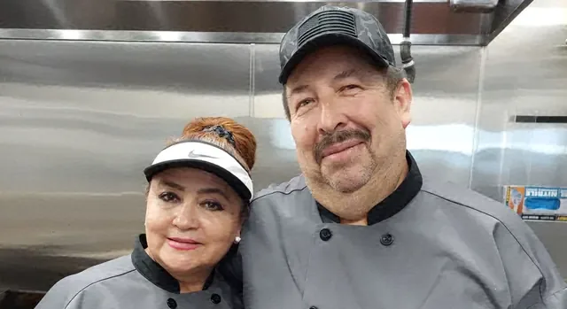 Chefs Blanca Venegas and Juan Carrillo of Mariscos El Ancla